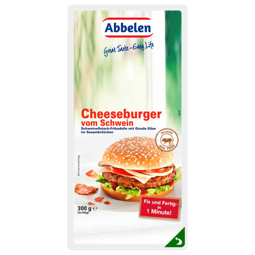 Abbelen Cheeseburger Duo 2x150g